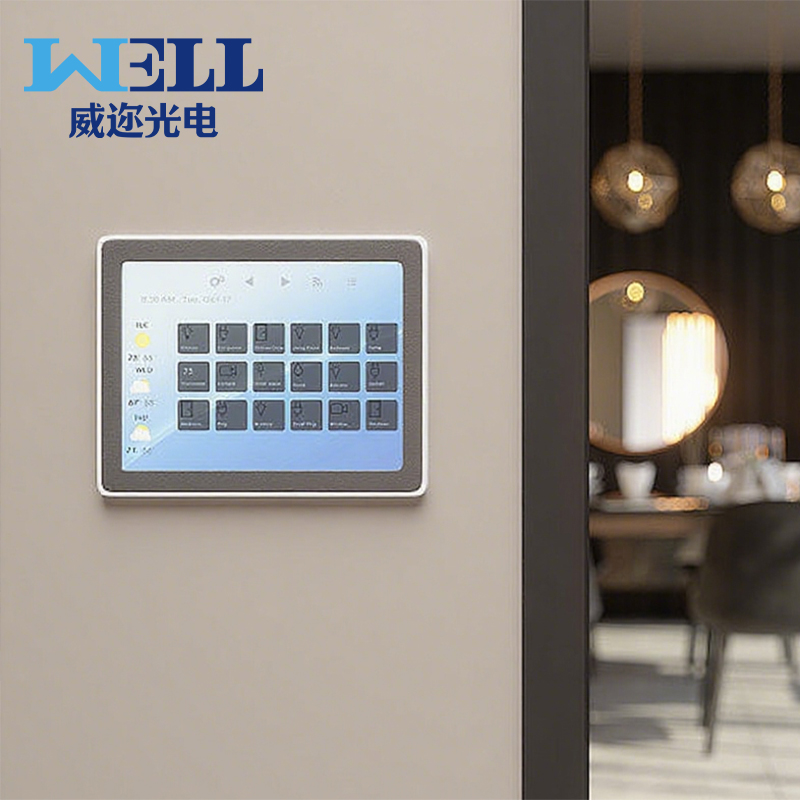 How does OCA optically transparent adhesive achieve high transparency without affecting touchscreen display quality?